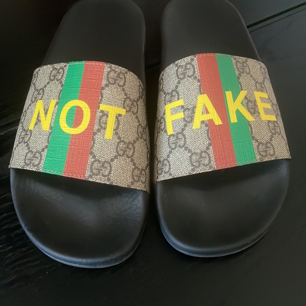 Gucci Pursuit Slide Sandal Size 41 - Picture 7 of 15